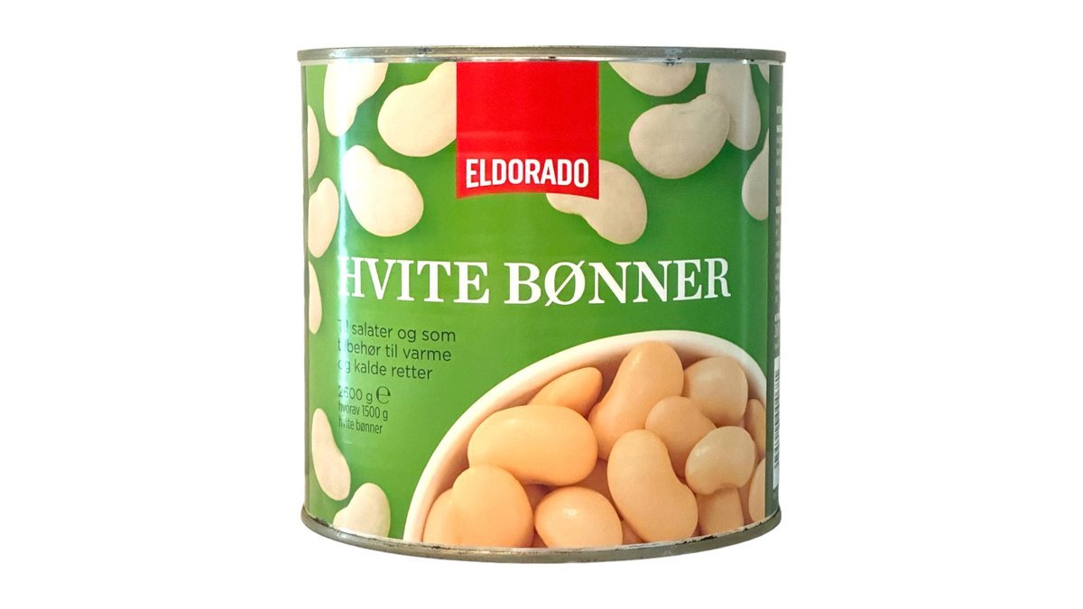 Eldorado Bønner Hvite 2,6 kg