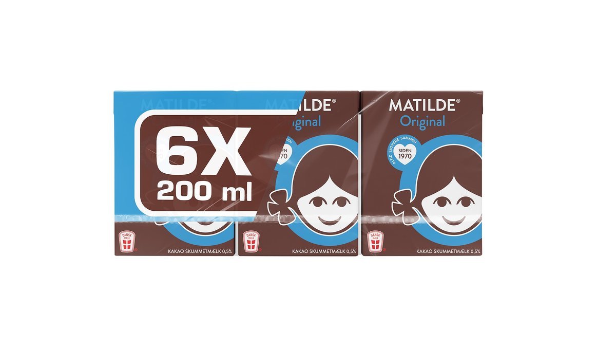 Kakaomælk i brik 0,5%, Matilde Original
