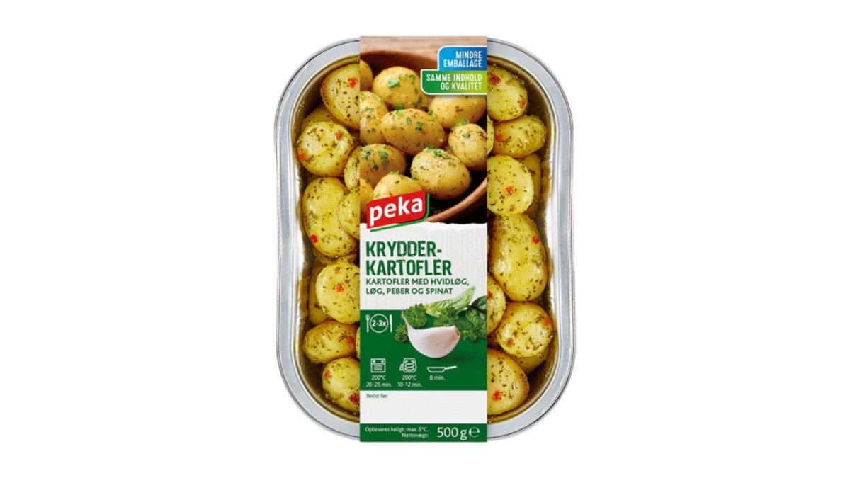 Krydderkartofler 450 g, Peka