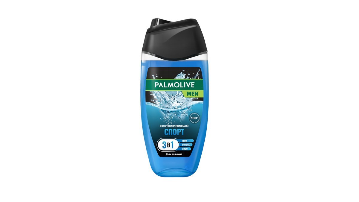 Гель д/душа Palmolive Men спорт 2/1 new 250  мл