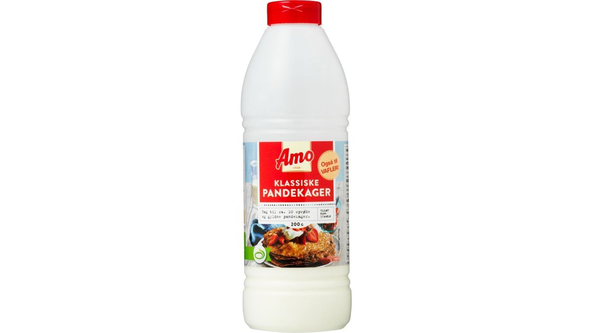 Bageblanding pandekager, Amo