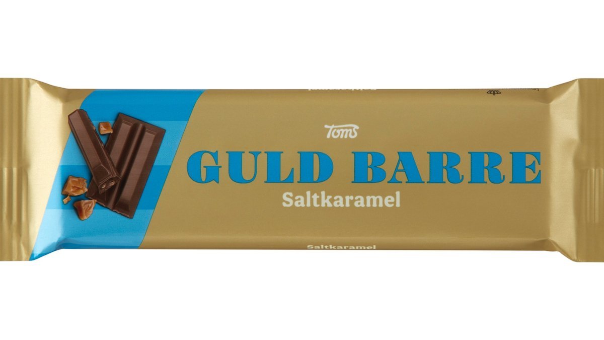 Guld Barre Saltkaramel, Toms