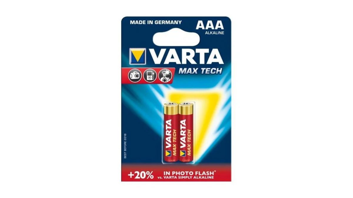 Varta Батарейка Max Tech (Ll Power Max) Micro 1.5V - Lr03/Aaa (2 Шт)
