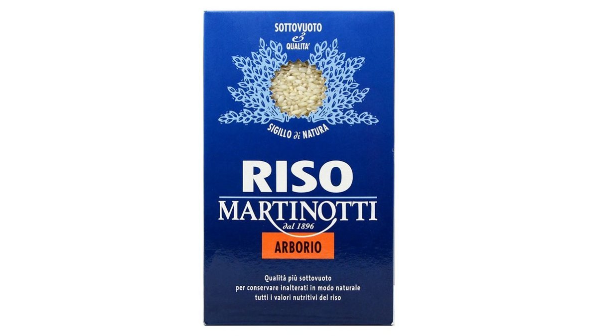 Martinotti Talianska ryža, vhodná na typické rizoto Arborio, 1 kg