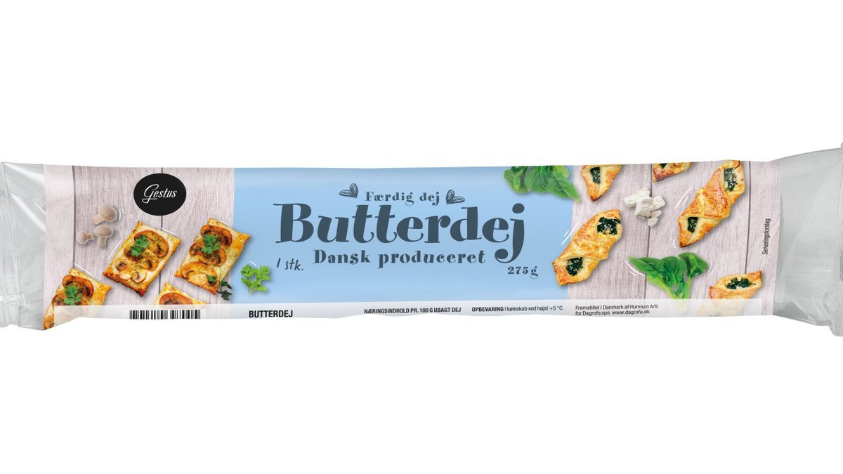Butterdej, Gestus