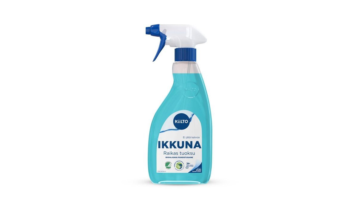 Kiilto Ikkuna biohajoava puhdistussuihke 600 ml