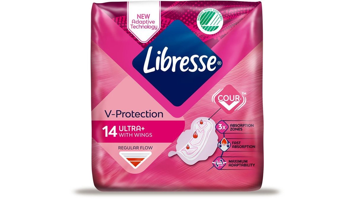 Libresse Bindor Normal Wing, 14-pack