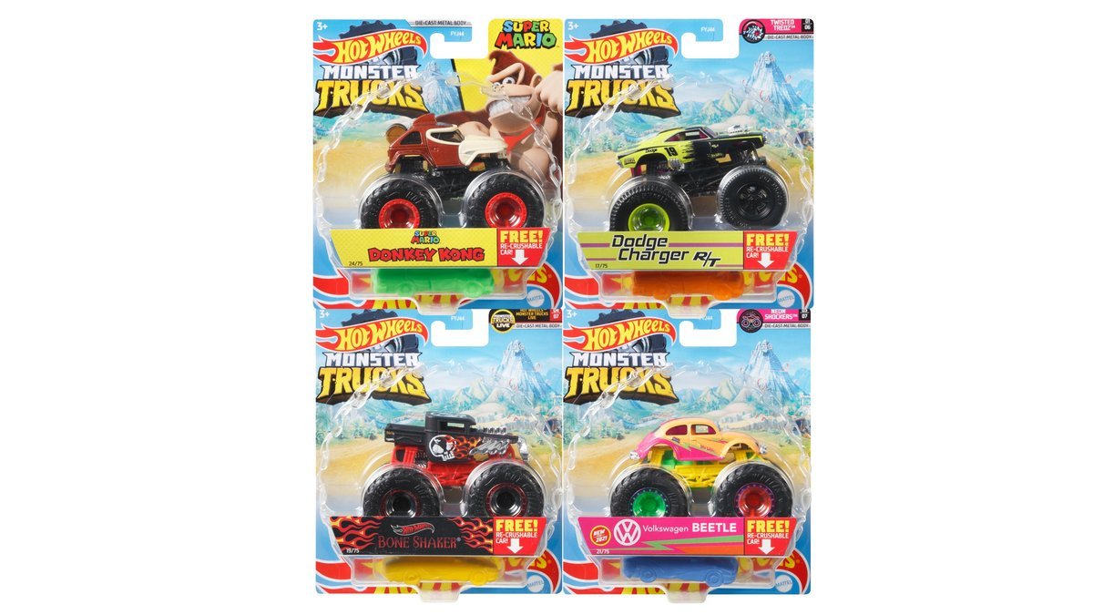 Hot Wheels Monster Truck 1:64