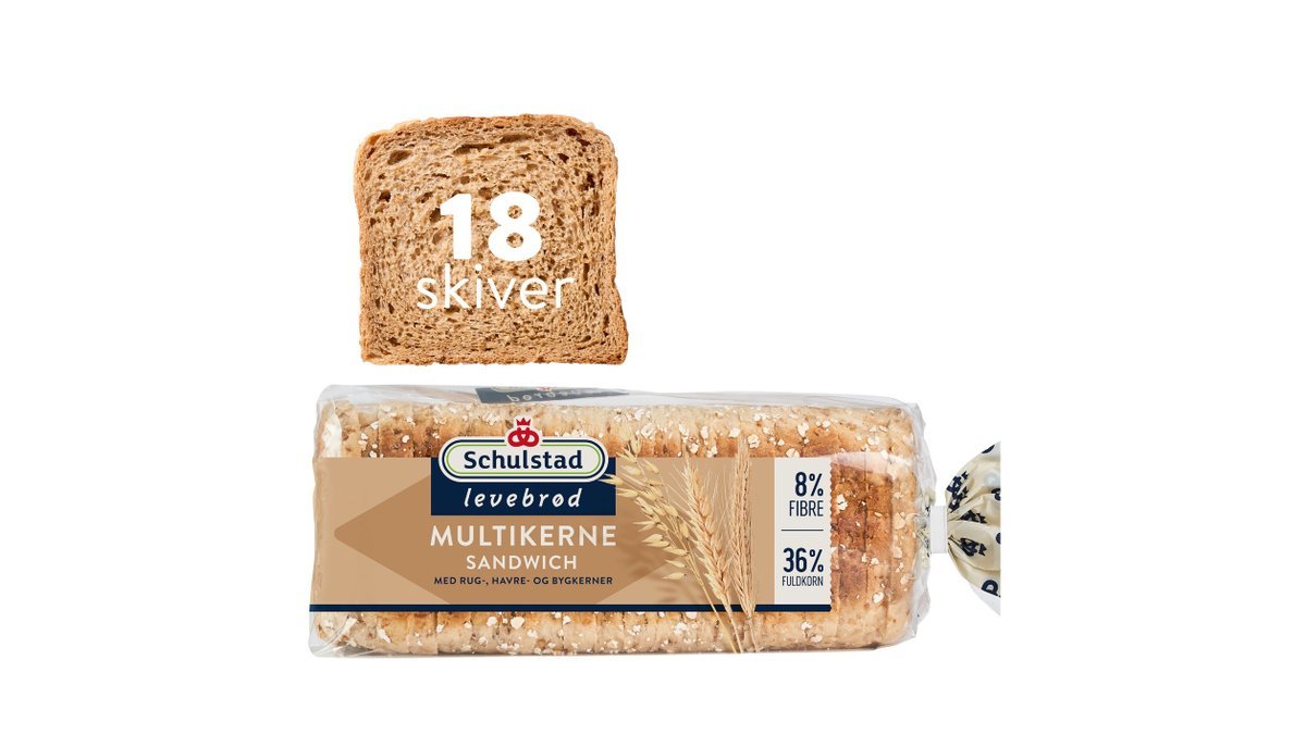 Multikernesandwich, Schulstad Levebrød