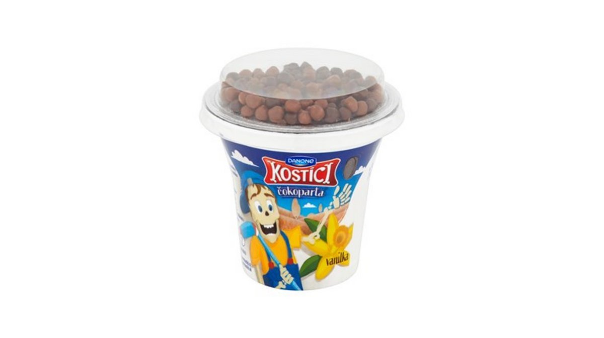 ** Kostíci Čokoparta jogurt vanilka, 107 g