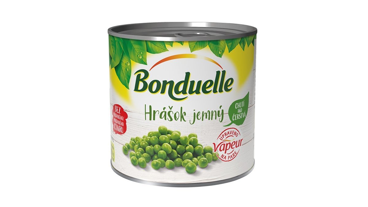 Bonduelle Vapeur Hrášok jemný, 320 g