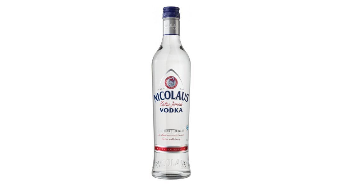 Nicolaus Vodka extra jemná 38%, 0,7 l