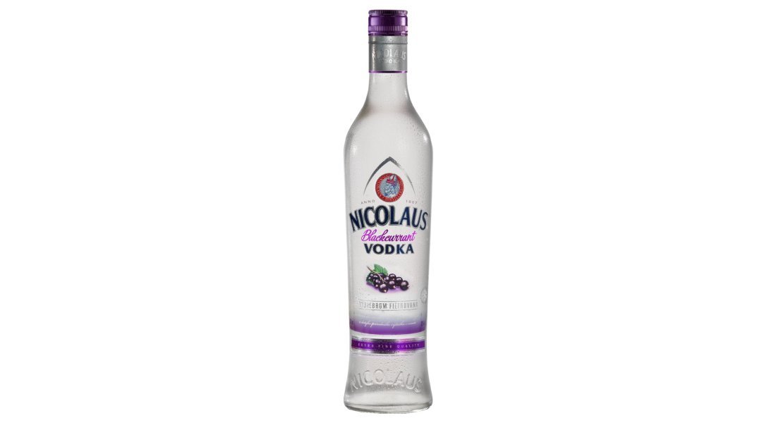 Nicolaus Vodka blackcurrant 38%, 0,7 l