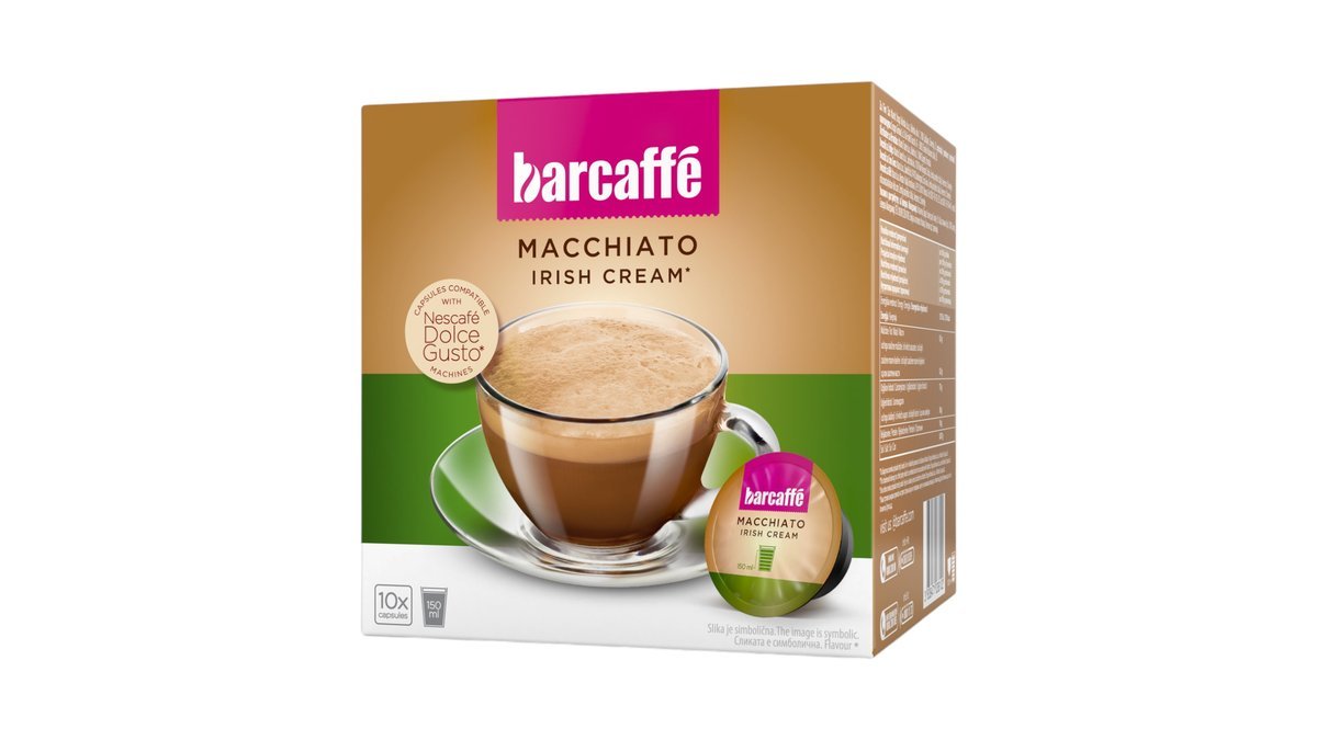 Barcaffè Irish Cream kapsule za Dolce Gusto, 140 g