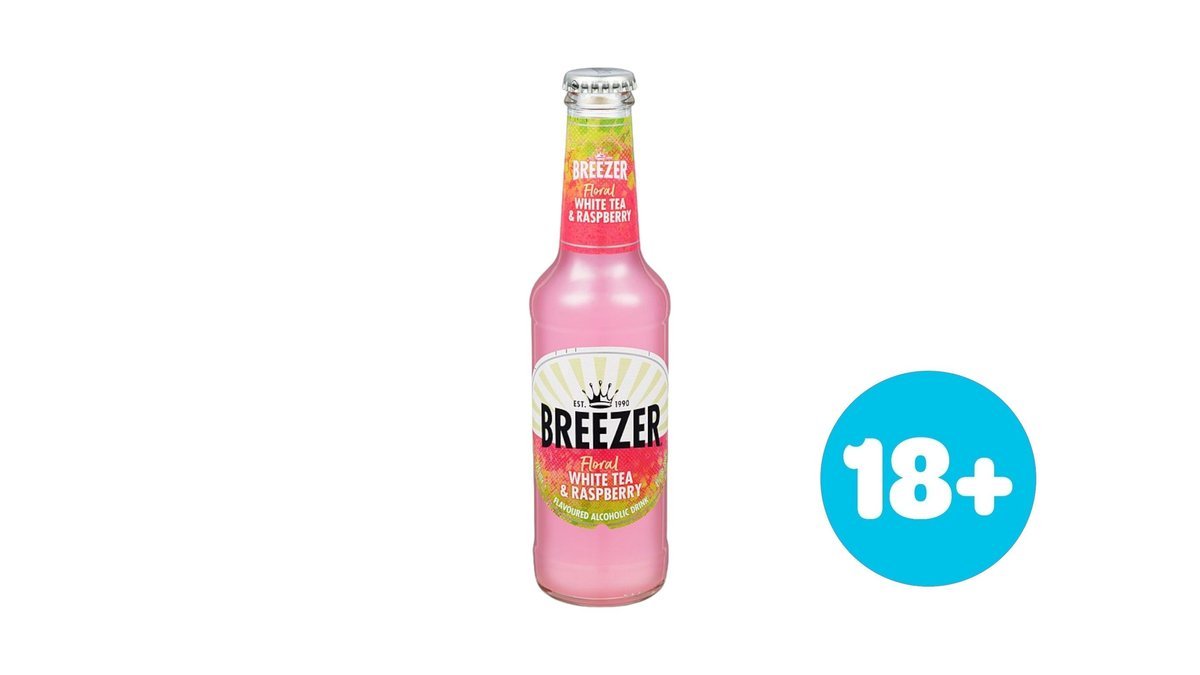 Bacardi Breezer White Tea & Raspberry 4%, 275 ml