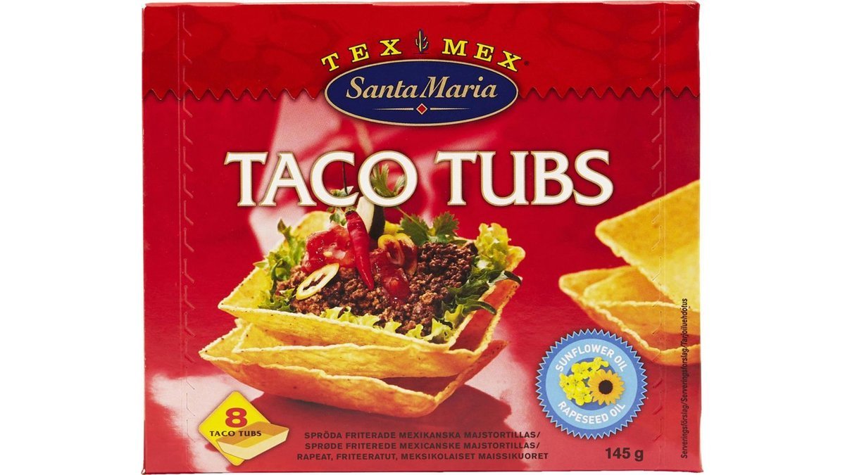 Santa Maria Taco Tubs, 145 g