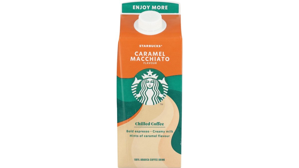 Iskaffe Caramel Macchiato, Starbucks