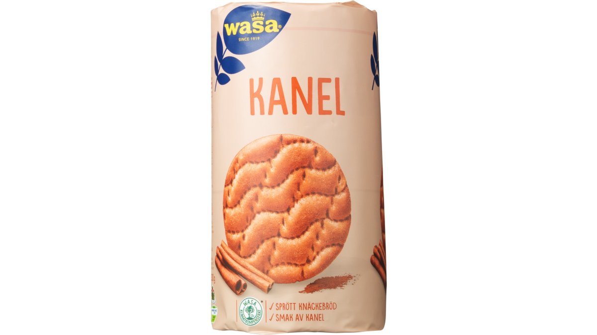 Knækbrød m. kanel, Wasa