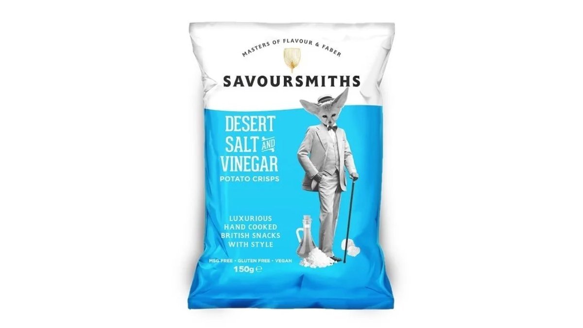 Chips m. salt & vinegar, Savoursmiths