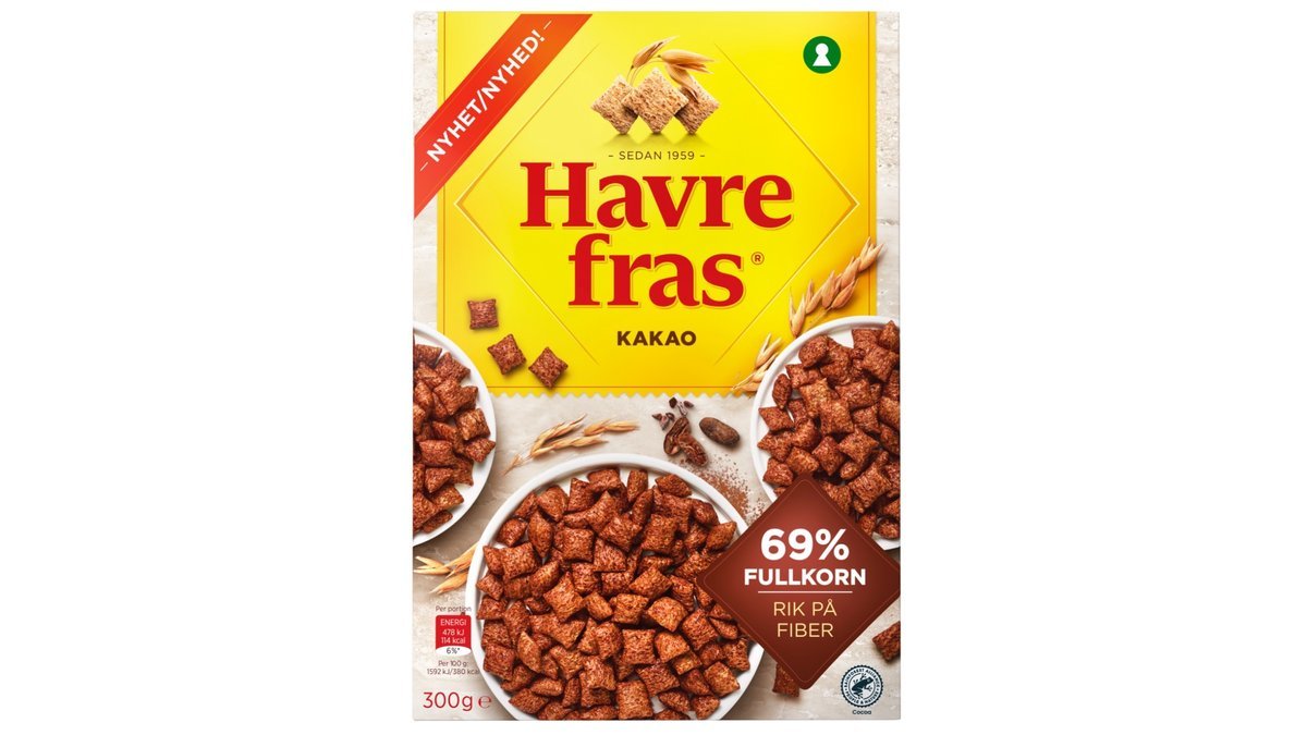 Havrefras m. kakao