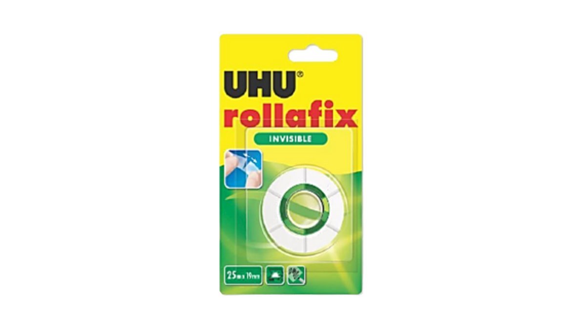 Uhu Tape Rollafix Invisible Refill 25 m, 35 g
