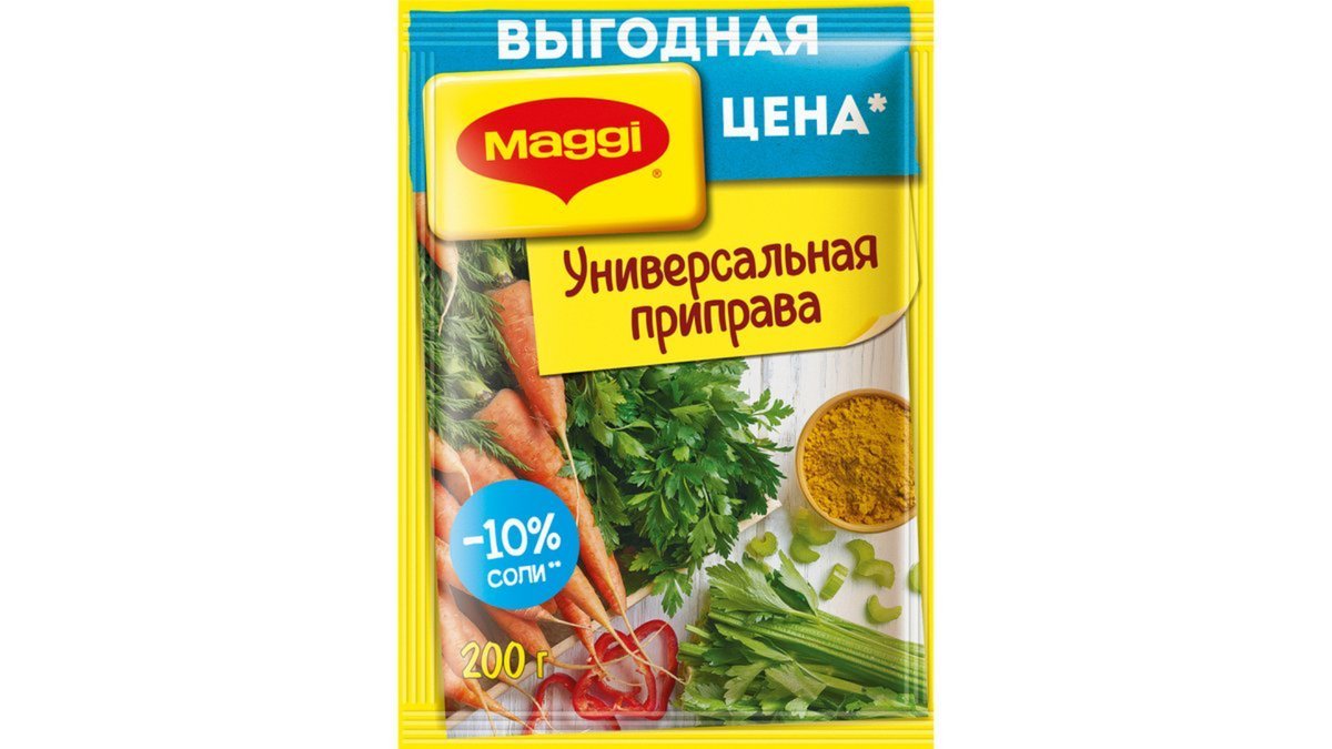 Maggi Приправа универсальная с кусочками овощей 200г