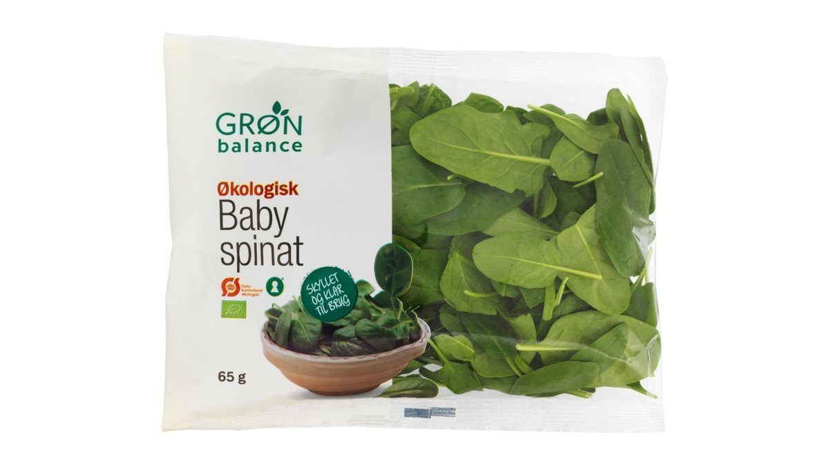 Babyspinat øko.