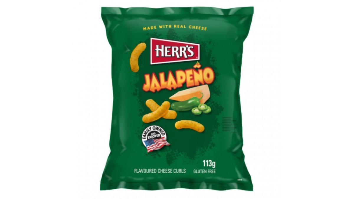 Ostepops m. Jalapeno, Herr's