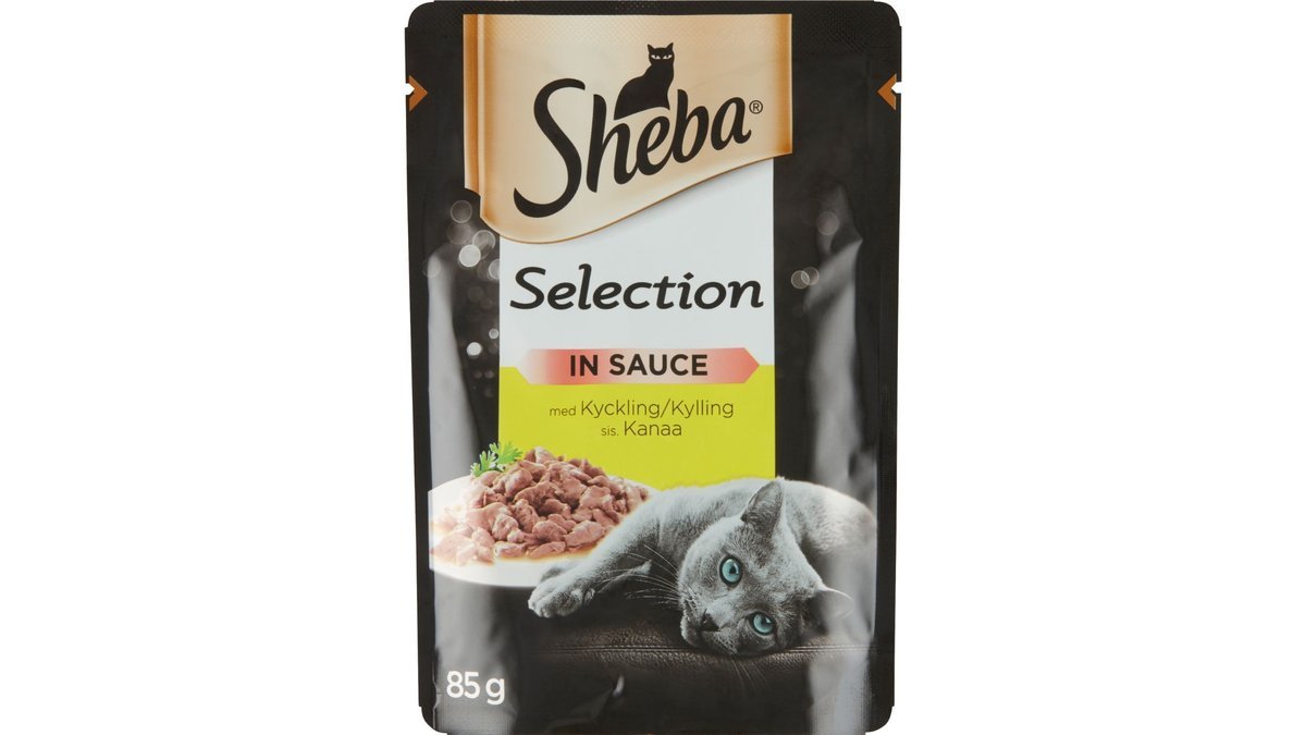 Vådfoder t. kat m. kylling, Sheba
