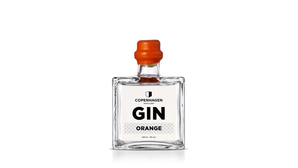 Gin Orange 41% øko. Copenhagen Distillery 500 ml