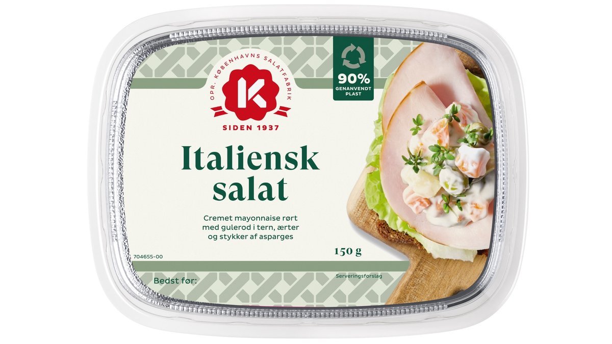 Pålægssalat Italiensk salat, K-salat