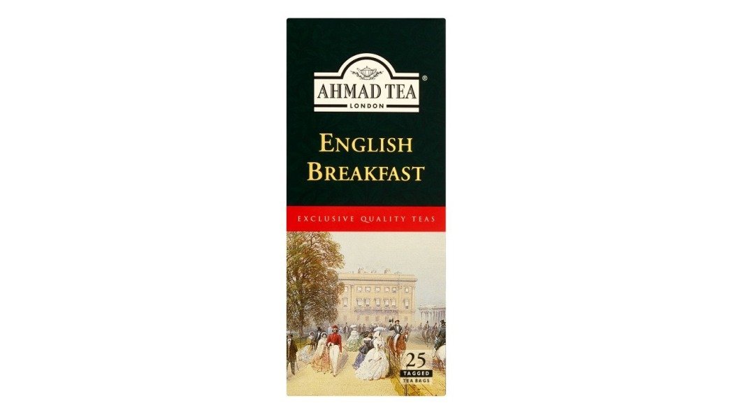 Ahmad Tea English Breakfast černý čaj, 25 x 2 g