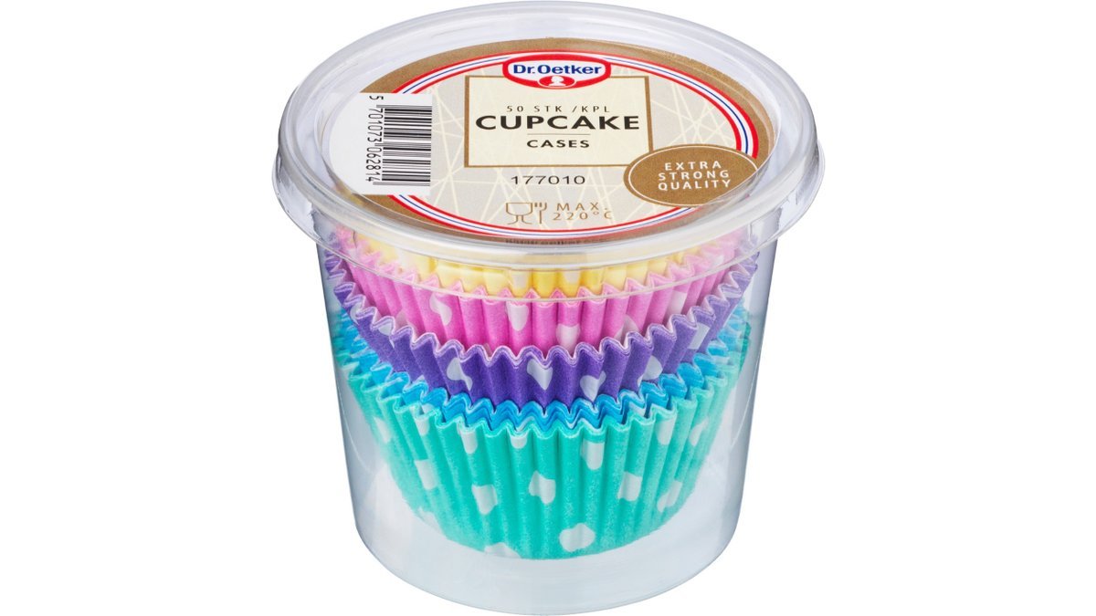 Muffinforme m. prikker, Dr. Oetker