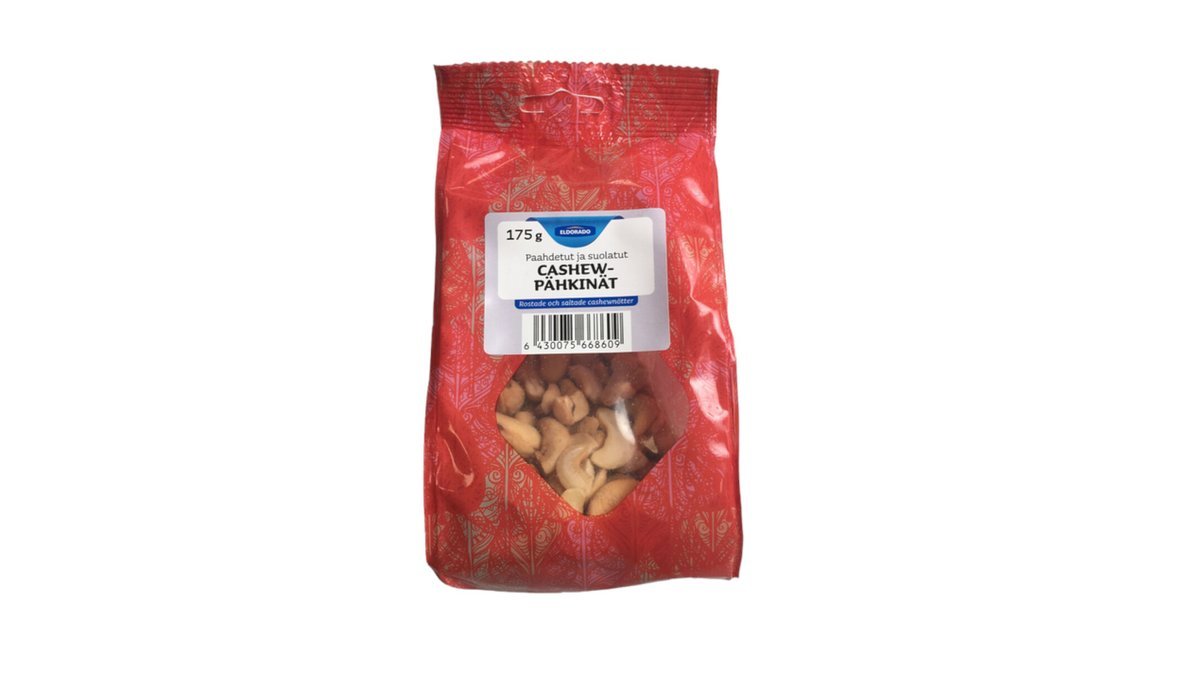 Eldorado cashew paahdettu ja suolattu 175g