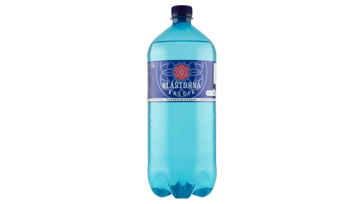 Kláštorná Kalcia sýtená, 1,5 l