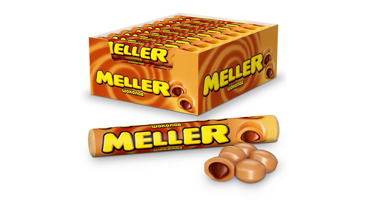 Конфеты Meller темный шоколад 38 г