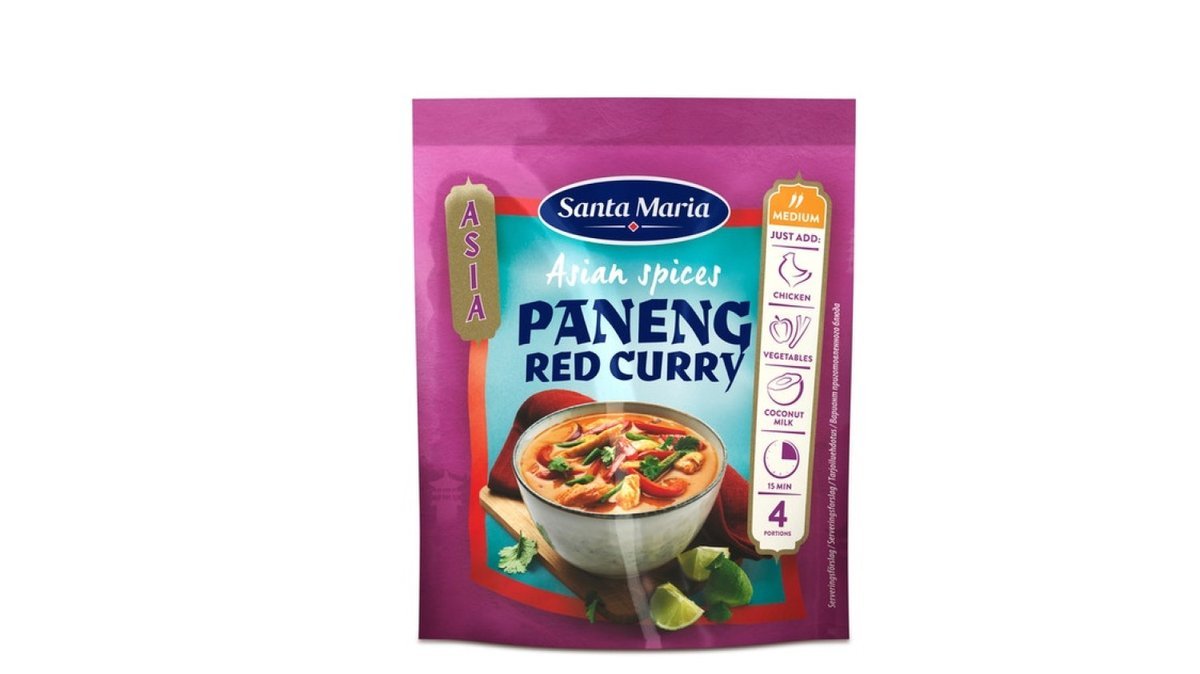 SantaMaria Asian Paneng red curry spice mix 32g