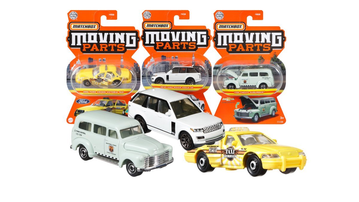 Matchbox Moving Parts Vehicles Fwd28 1kpl