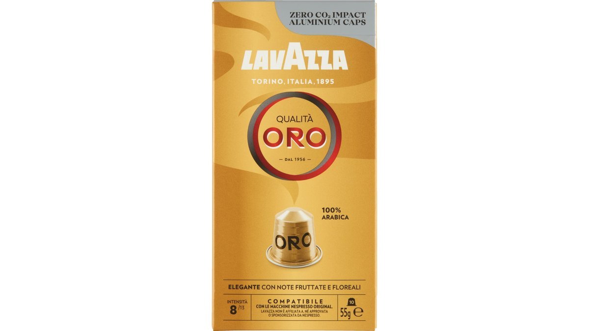 Kaffekapsler Qualità Oro, Lavazza