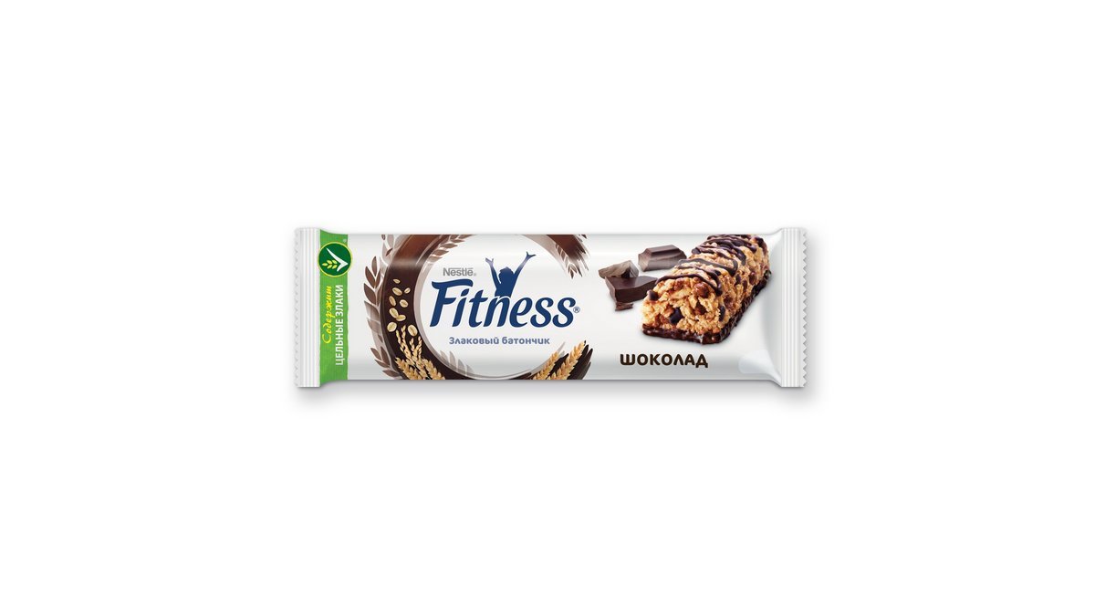 Батончик злаковый Nestlé Fitness шоколад 23,5 г