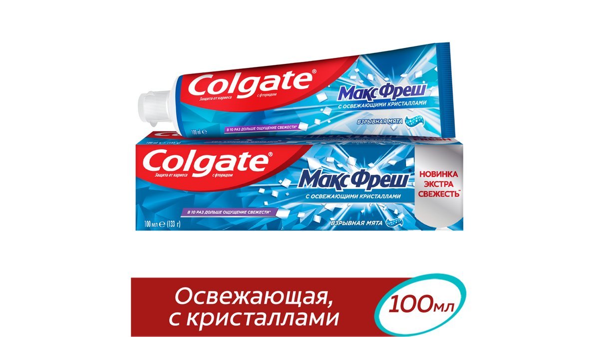Зубная паста COLGATE Взрывная мята 100мл
