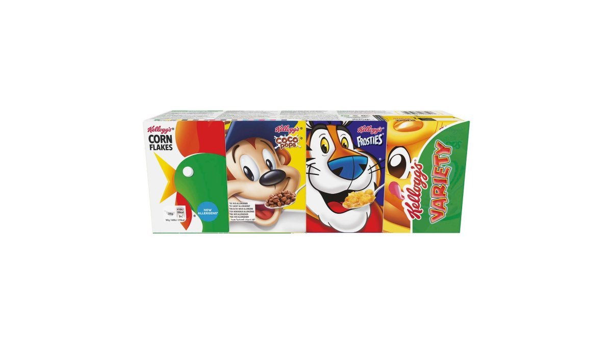 Blandede Morgenmadsprodukter, Kelloggs Variety