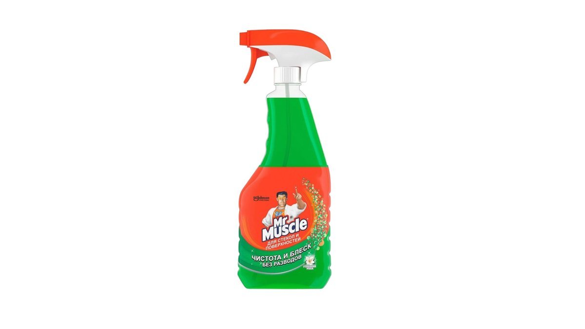 Средство для стекол Mr Muscle с нашатырным спиртом 500 мл