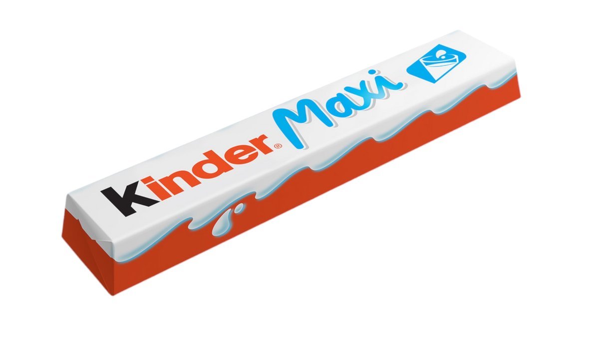 Шоколад Kinder maxi с молочной начинкой, 21 г