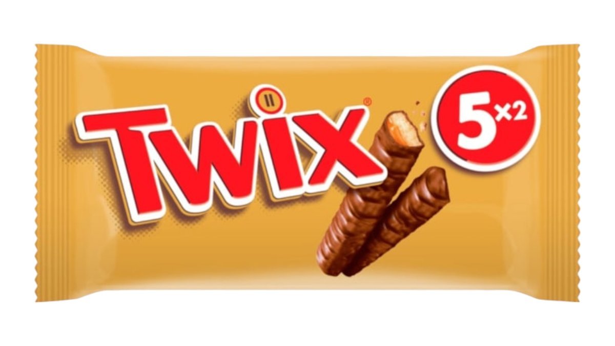 Twix 5 stk, 250 g