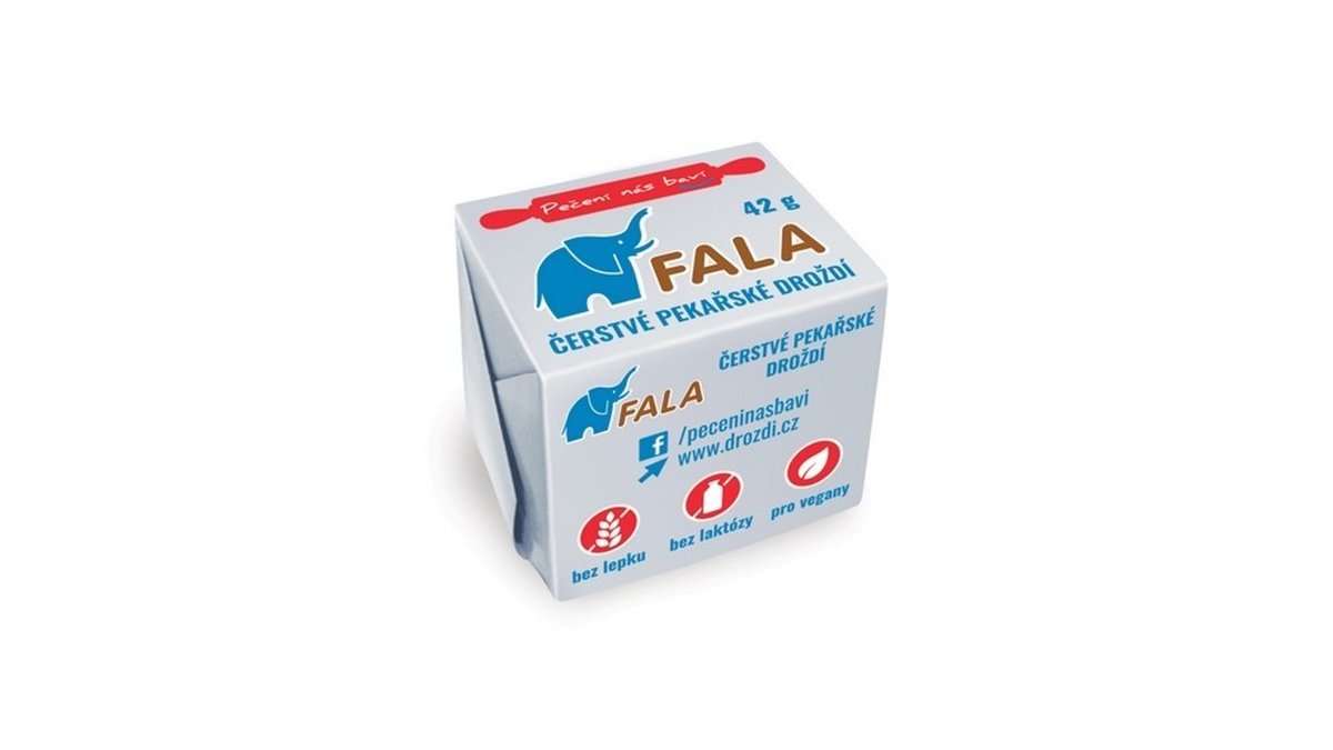Fala droždie čerstvé, kocka, 42 g