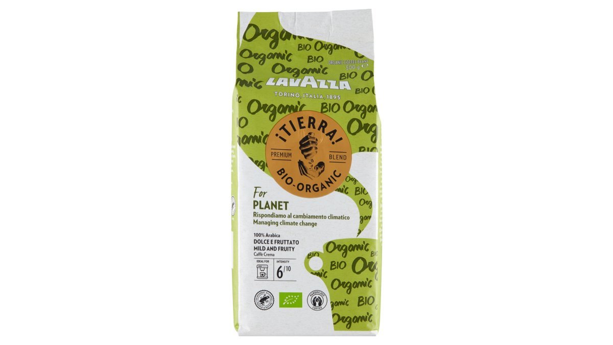 Kaffebønner hele Tierra UTZ Øko. Lavazza
