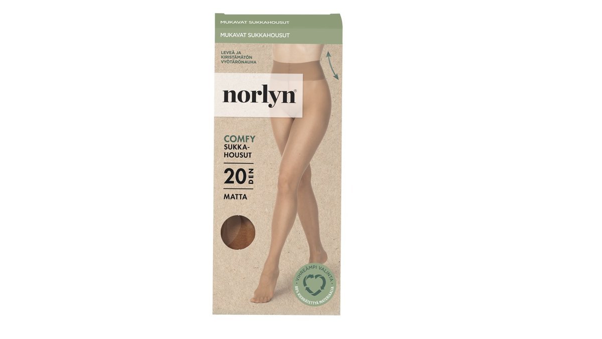 Norlyn Comfy 20den sukkahousut 40-44 powder