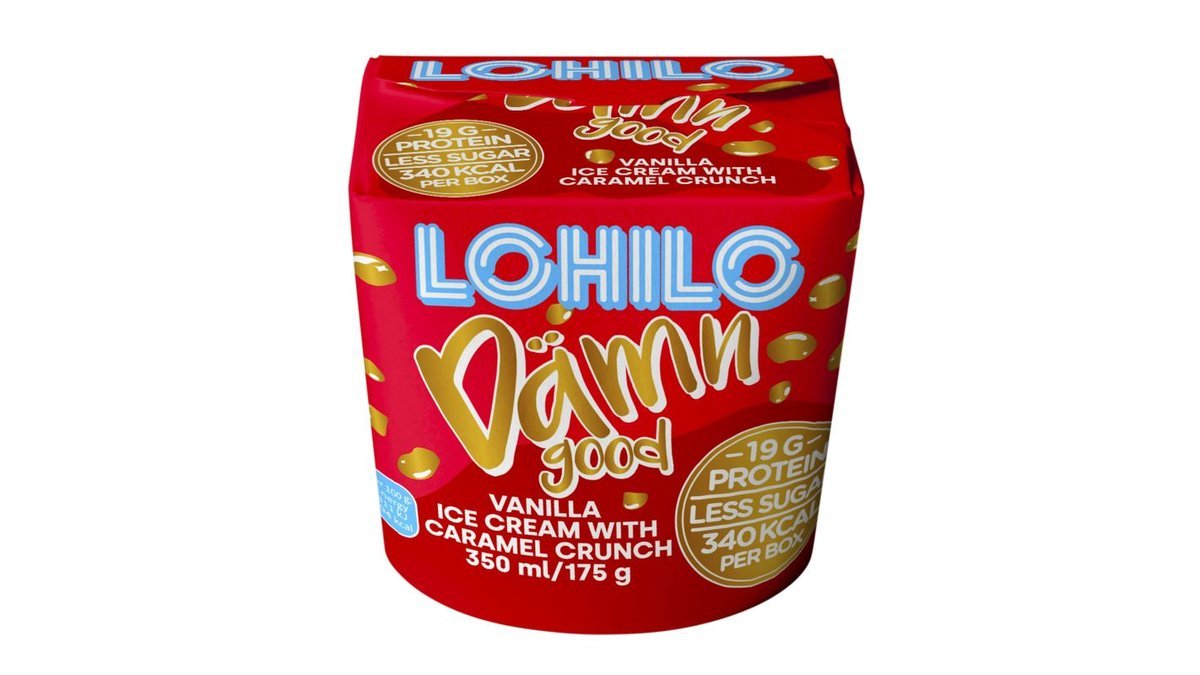 LOHILO Dämn Good proteiinijäätelö 350ml