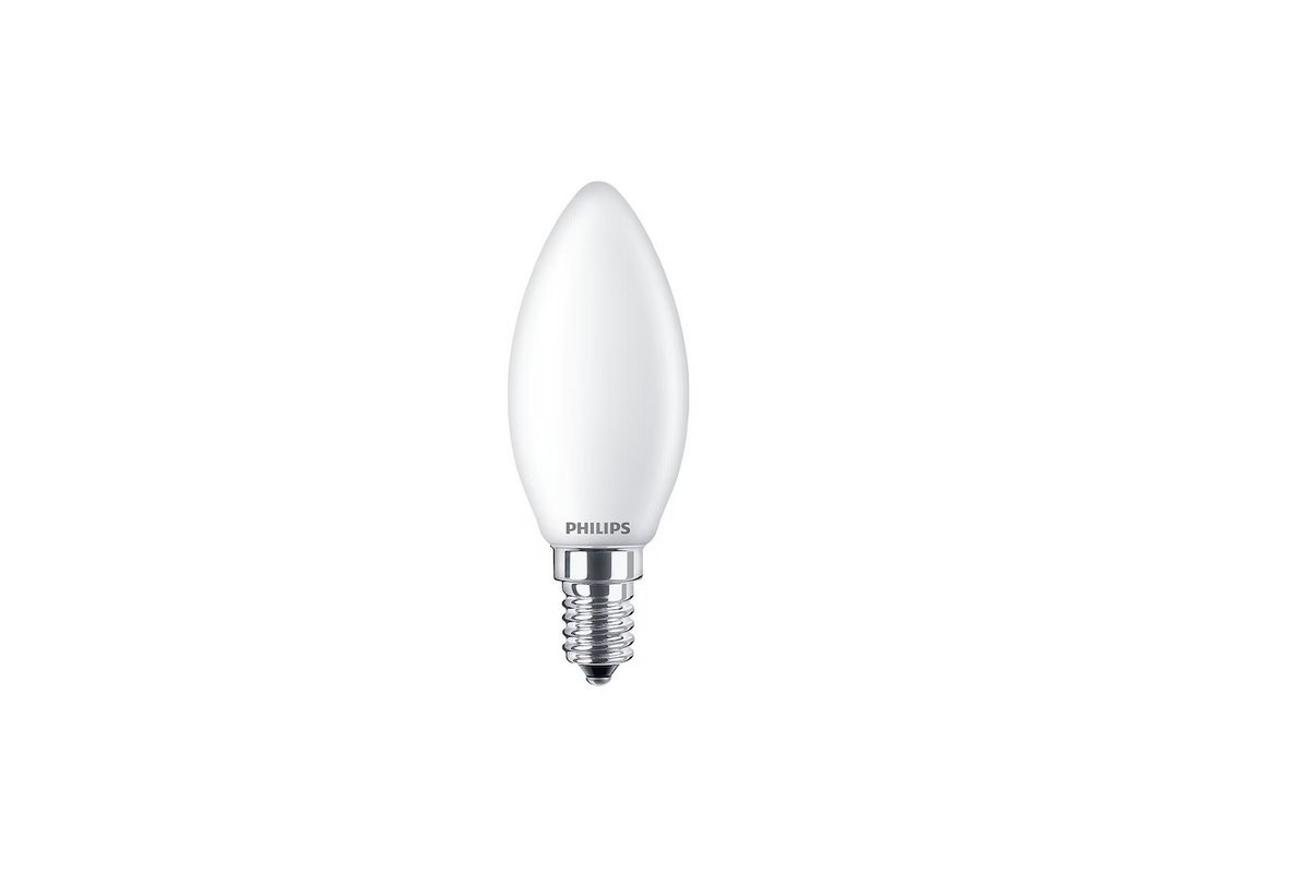 Philips LED-kynttilälamppu 470lm E14 huurre lasi 27K